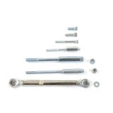 Top Street Performance Alternator Brackets JM9112C Bracket, Passenger Side, Billet Aluminum, Chrome, Ford, Lincoln, Mercury, 351 Windsor, Kit thumbnail 1