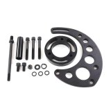 Top Street Performance Alternator Brackets JM9123BK CHEVY BB LWP, ALUMINUM ALTERNATOR BRACKET KIT, BLACK thumbnail 1