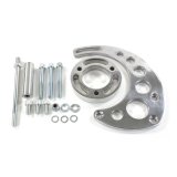 Top Street Performance Alternator Brackets JM9123P CHEVY BB LWP, ALUMINUM ALTERNATOR BRACKET KIT, POLISHED thumbnail 1