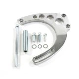 Top Street Performance Alternator Brackets JM9133P Bracket, Chevy BB, Mid Mount, Billet Aluminum, Polished, Kit thumbnail 1