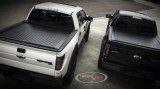 Truck Cover USA American Roll Tonneau Covers CR202 Covers, Roll, Retractable, Hard Style, Aluminum, Black Textured, 6.75 ft. Bed Length, Chevrolet, GMC, Each thumbnail 1