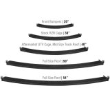 Vision X XPL Curved Halo Series 14,606 Lumens 50 Inch LED Light Bar 2550717 Bar, Curved, 50.00 in., Rectangular, 39 White LEDs, Aluminum Housing, Black, 195.0 Watts, Lumens, Each thumbnail 3