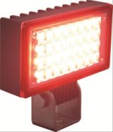Vision X Utility LED Flood Lights 9121369 Offroad light Accessory 3.4" 1.9" UTILITY FLOOD BLACK 32 RED LEDS thumbnail 1