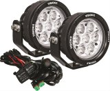 Vision X LED Cannon Series Auxiliary Lights 9907437 Lights, Canon Series, Multi-LED Driving, 4.7 in.Round, Black Housing, Clear Lens, 98 watts, Pair thumbnail 1
