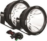 Vision X LED Cannon Series Auxiliary Lights 9907482 Lights, Canon Series, Driving, 8.7 in.Round, Black Housing, Clear Lens, 200 watts, Pair thumbnail 1