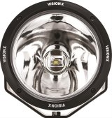 Vision X LED Cannon Series Auxiliary Lights 9907482 Lights, Canon Series, Driving, 8.7 in.Round, Black Housing, Clear Lens, 200 watts, Pair thumbnail 2