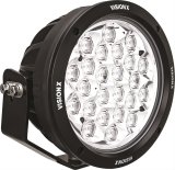 Vision X LED Cannon Series Auxiliary Lights 9907512 Lights, Canon Series, Multi-LED Driving, 8.7 in.Round, Black Housing, Clear Lens, 168 watts, Each thumbnail 1
