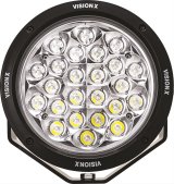 Vision X LED Cannon Series Auxiliary Lights 9907512 Lights, Canon Series, Multi-LED Driving, 8.7 in.Round, Black Housing, Clear Lens, 168 watts, Each thumbnail 2