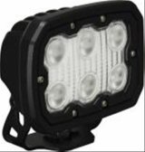 Vision X Duralux Series LED Work Lights 9888385 Auxiliary Light, Work, Flood, 5.39 x 4.28 in., Black Housing, Clear Lens, 30 watt, Each thumbnail 1