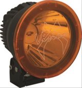 Vision X Auxiliary Light Spot Beam Covers 4002784 Covers, Beam, Round, Polycarbonate, Yellow, Logo, 6.700 in. Diameter, Each thumbnail 1