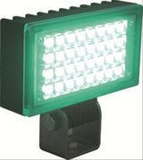 Vision X Utility LED Flood Lights 9121277 Auxiliary Light, Utility, Flood, 3.52 x 3.19 in., Black Housing, Clear Lens, Green Bulb, 6 watt, Each thumbnail 1