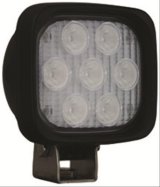 Vision X Utility Market Xtreme Series LED Lights 9118390 Auxiliary Light, Market, Flood, 4.71 x 3.97 in., Black Housing, Clear Lens, White Bulb, 35 watt thumbnail 1