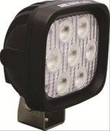 Vision X Utility Market Xtreme Series LED Lights 9118390 Auxiliary Light, Market, Flood, 4.71 x 3.97 in., Black Housing, Clear Lens, White Bulb, 35 watt thumbnail 3