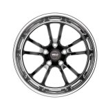 Weld Racing RT-S S70 Forged Aluminum Black Anodized Wheels 17x10.5 Wheel, RT-S, Aluminum, Matte Black, 17 x 10.50 in., 5 x 120mm Bolt Circle, 7.70 in. Backspace, Each thumbnail 3