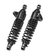 Bitubo WME2 Twinshocks Adjustable: Hydraulic Spring Preload, Rebound, Length 326mm, Dark Edition thumbnail 1