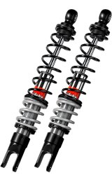 Bitubo YGB0 Twinshocks Rear Adjustable: Spring Preload, Black Spring thumbnail 2
