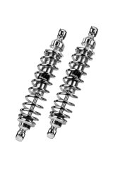 Bitubo WMB0 Twinshocks Adjustable: Spring Preload, Length 321 mm, Chrome Edition thumbnail 1