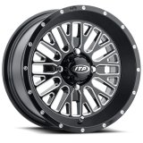 ITP Momentum 20x6.5 / 4x156 BP / 10mm Offset Black w/ Milled Accents Wheel thumbnail 1