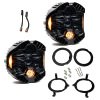Baja Designs 18-25 Jeep Wrangler JL / 20-25 Gladiator JT DOT LP6 LED Headlight Kit - Amber thumbnail 3