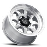 ICON Nuevo 17x8.5 / 5x150 / 25mm Offset / 5.75in BS - Silver Machined Wheel thumbnail 2