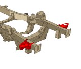 Rust Buster 09-24 RAM 1500 Core Support Mount - Right thumbnail 1