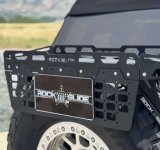 Rock Slide Engineering EZ Rack Accessory Tray License Plate Panel thumbnail 1