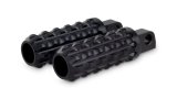 Burly Brand Universal Reaper Billet Footpeg Set - Black thumbnail 1