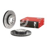 Brembo Audi/VW/Skoda 285mmx25mm Front Max Premium UV Coated OE Equivalent Rotor thumbnail 1