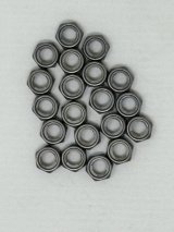 KYB 06+ Honda/ Kawasaki/ Suzuki/ Yamaha Front Fork Lock Nut 6 mm. Flat Type - 20 Pk thumbnail 2
