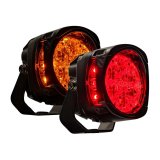 Nacho Lighting Quatro Chase - Amber/Red (Pair) thumbnail 1