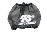 K&N Drycharger Wrap Pre Filter Black thumbnail 1