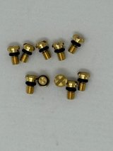 KYB 90-23 Kaw / Hon / Suz / Yam Front Fork Bleed Bolt w/ O-Ring - Brass - 10 Pack thumbnail 2