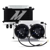 Mishimoto Universal Oil Cooler Kit - 19 Row Cooler and 2x5in Fans thumbnail 3