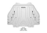 Rival 2025 Toyota 4Runner 6th Gen Gas Engine Aluminum Transmission Catalytic Converter Skid Plate thumbnail 2