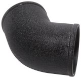 Spectre Tube Intake 3in od 60 Degree - Black thumbnail 2