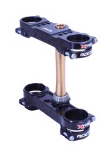XTrig 23+ KTM 125-300 / GasGas/ Husqvarna ROCS Tech Triple Clamp 22 mm. Offset M12 - Black thumbnail 1