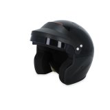 RaceQuip OF25 Open Face Helmets 257005RQP Helmet, OF25, Face, Gloss Black, Snell SA2025, EPS Liner, No Graphic, Large, Each thumbnail 1