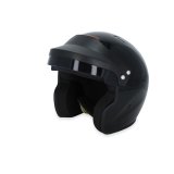 RaceQuip OF25 Open Face Helmets 257005RQP Helmet, OF25, Face, Gloss Black, Snell SA2025, EPS Liner, No Graphic, Large, Each thumbnail 3