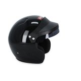 RaceQuip OF25 Open Face Helmets 257005RQP Helmet, OF25, Face, Gloss Black, Snell SA2025, EPS Liner, No Graphic, Large, Each thumbnail 7