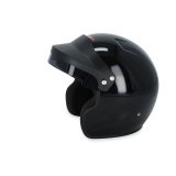 RaceQuip OF25 Open Face Helmets 257005RQP Helmet, OF25, Face, Gloss Black, Snell SA2025, EPS Liner, No Graphic, Large, Each thumbnail 8