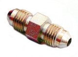 Fitting - Adapter - Straight - 3 AN Male to 3 AN Male - Steel - Cadmium - Each thumbnail 1