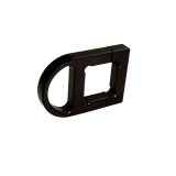 Tie Down Clamp - Gen 2 - Clamp-On - 1-1/2 x 1-1/2 in Square Tube Mount - 1/2 in Thick - Aluminum - Black Anodized - Each thumbnail 1