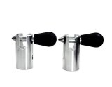 Clevis Bracket - Bolt-On - 5/8 in Pin - Aluminum - Natural - Accu-Force Spring Smasher - Pair thumbnail 1