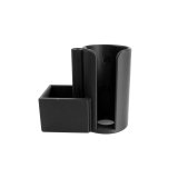 Spring Canister Cup - 2-3/8 in Inside Diameter - 5 in Tall - Plastic - Black - Accu-Force Spring Smasher - Each thumbnail 1