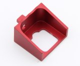Kickdown Bracket - Aluminum - Red Anodized - AED Adjustable Throttle Brackets - Each thumbnail 1
