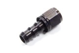 Fitting - Hose End - AQP Socketless - Straight - 10 AN Hose Barb to 10 AN Female - Aluminum - Black Anodized - Each thumbnail 1