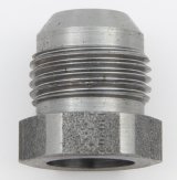 Bung - 6 AN Male - Weld-On - 3/8 in Diameter - Braze - Steel - Natural - Each thumbnail 1