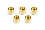 Compression Ferrule - 3 AN - Brass - PTFE Fittings - Set of 5 thumbnail 1