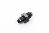 Fitting - Adapter - Straight - 6 AN Male to 6 AN Male - Aluminum - Black Anodized - Each thumbnail 1