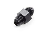 Fitting - Gauge Adapter - Straight - 8 AN Male to 8 AN Male - 1/8 in NPT Gauge Port - Aluminum - Black Anodized - Each thumbnail 1